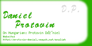 daniel protovin business card